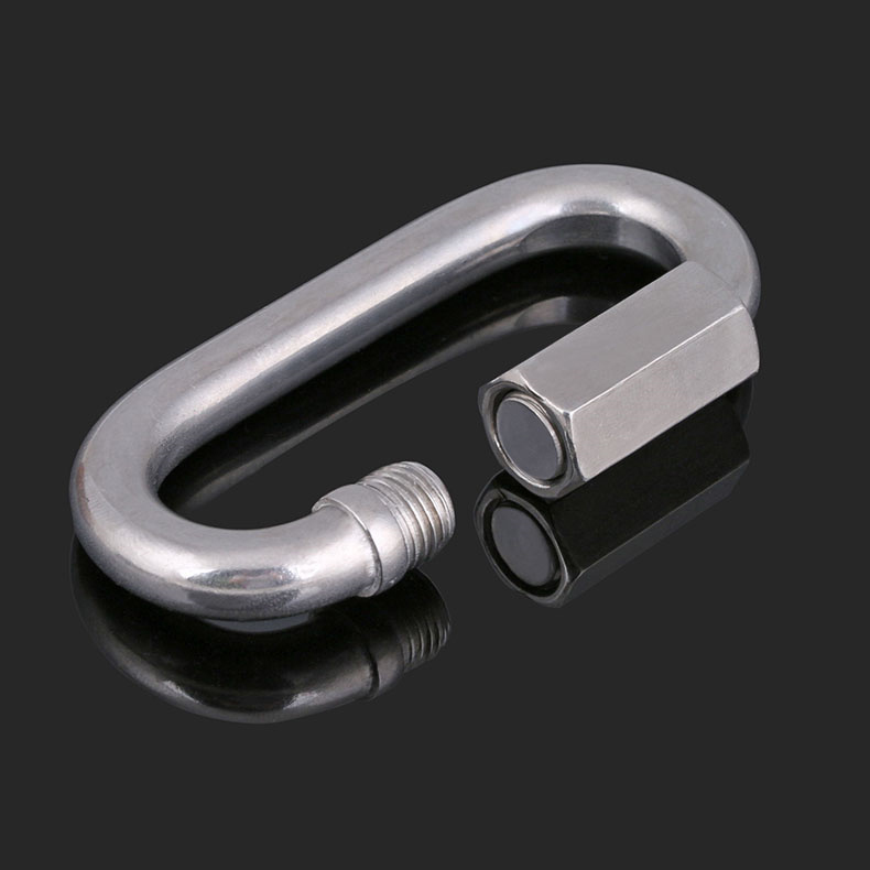 M3 5 M4-M12 Safety buckle Climbing Buckle 304 Stainless Steel Quick Succession Ring Runway Ring High Strength Solid Super Connection