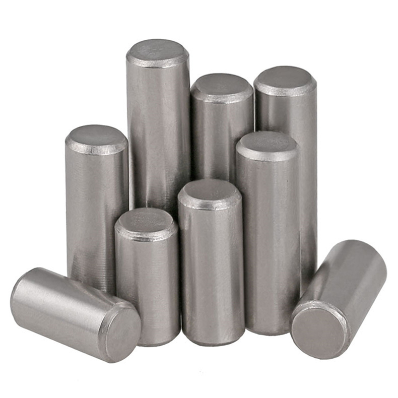 M12*25-100mm solid cylindrical pin authentic 304 stainless steel positioning pin fixing pin GB119 pin