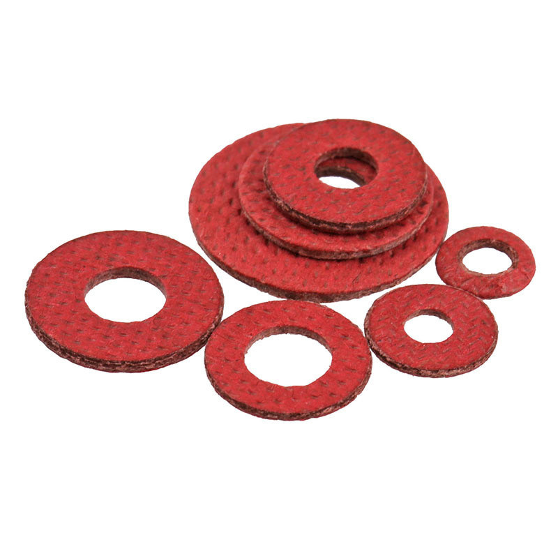 M4 M5 M6 M8 insulating gasket gasket red steel paper fast bar red meson red gasket 1000 grains