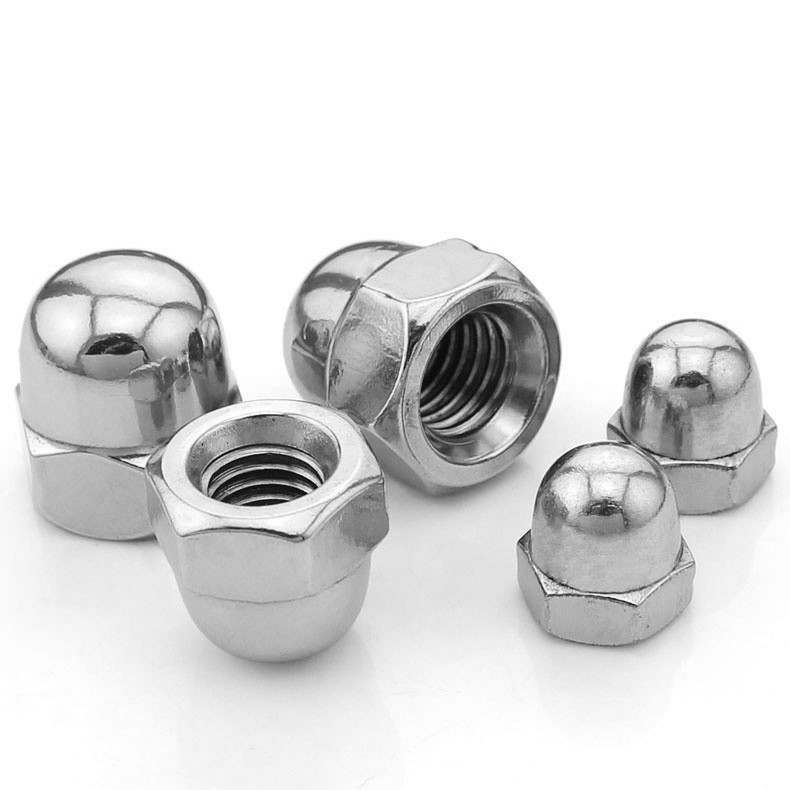 M3M4M5M6M8M10M12 cover type nut Zhengzong 316 stainless steel decoration ball head screw cap resistant to acid-base salt rot