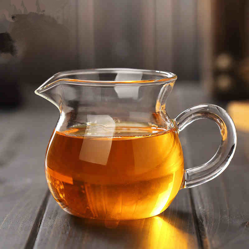 Heat Resistant High Temperature Glass Fair Cup Glass Tea Set Teaver Large Capacity Glass Justice Cup Tea Set Accessories