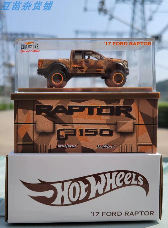 Hot Wheels Rlc Raptor F150 Ford Off-Road Vehicle Pickup Card Ford Raptor