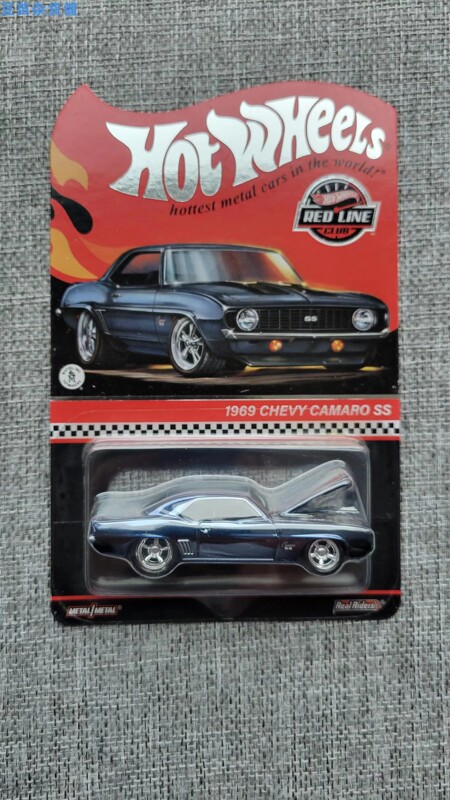 Hot Wheels Rlc Camaro Chevrolet Camaro Ss 69 Chevy Camaro Electroplated Gray Blue