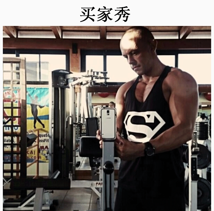 Siêu nhân thể hình vest thể dục nam tập thể dục thể thao quần áo cotton lỏng mồ hôi vest không tay áo thun xuân hè áo 3 lỗ nam