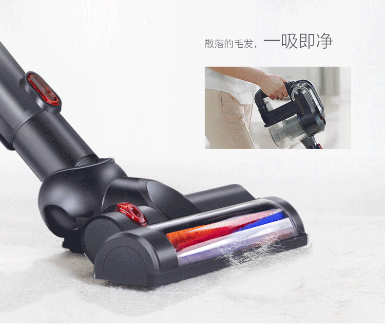 robot hút bụi medion Puppy máy hút bụi không dây cầm tay nhỏ câm máy sạc điện mạnh mẽ không dây mạnh mẽ D-531 - Máy hút bụi may hut bui