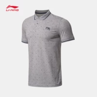 Dòng sản phẩm thời trang thể thao nam Li Ning ngắn tay áo polo ngắn tay áo thun 2018 mới APLN279 - Áo polo thể thao áo polo nữ