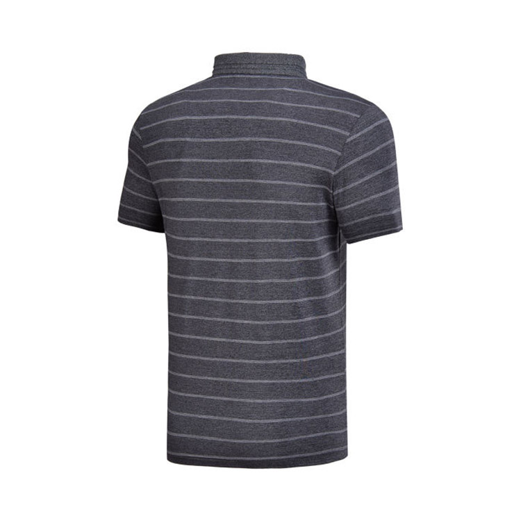 Bộ đồ tập thể thao nam Li Ning ngắn tay áo sơ mi polo tay áo thun nam 2018 hè APLN057-1-3-2 - Áo polo thể thao áo polo đẹp