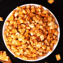 Zhoushan specialty crispy deep sea fish row ready-to-eat seafood snacks grilled fish bone spicy crispy fish bone small package