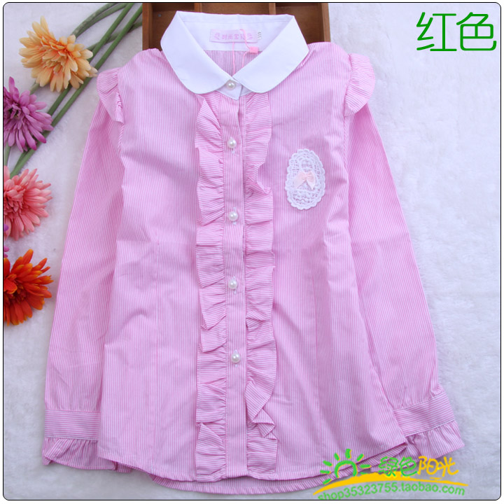 Chemise fille à manche longue - Ref 2084456 Image 10