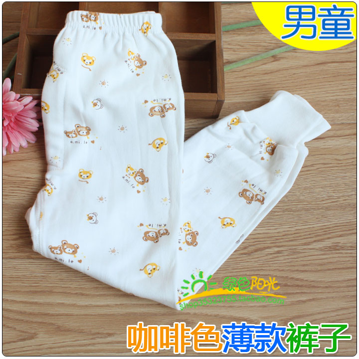 Quần cotton mùa thu cho trẻ em Quần ấm trẻ em Quần cotton / bé trai và bé gái cơ sở đồ lót mùa thu và đông N đồ bộ mặc nhà cho be gái 12 tuổi