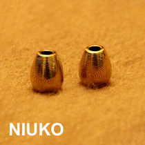 NIUKO accessories button button button rope buckle Bell hardware mink Gold diy hanging rope buckle