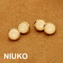 NIUKO accessories acrylic plastic button Noble elegant sweet lady button coat button exclusive
