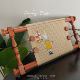 Retro brick red hand-painted niche color-changing wood stretcher is easy to use for cross stitch novice stretcher ໄມ້ dim ຂະຫນາດນ້ອຍແລະຂະຫນາດໃຫຍ່ຮູບຄໍາ