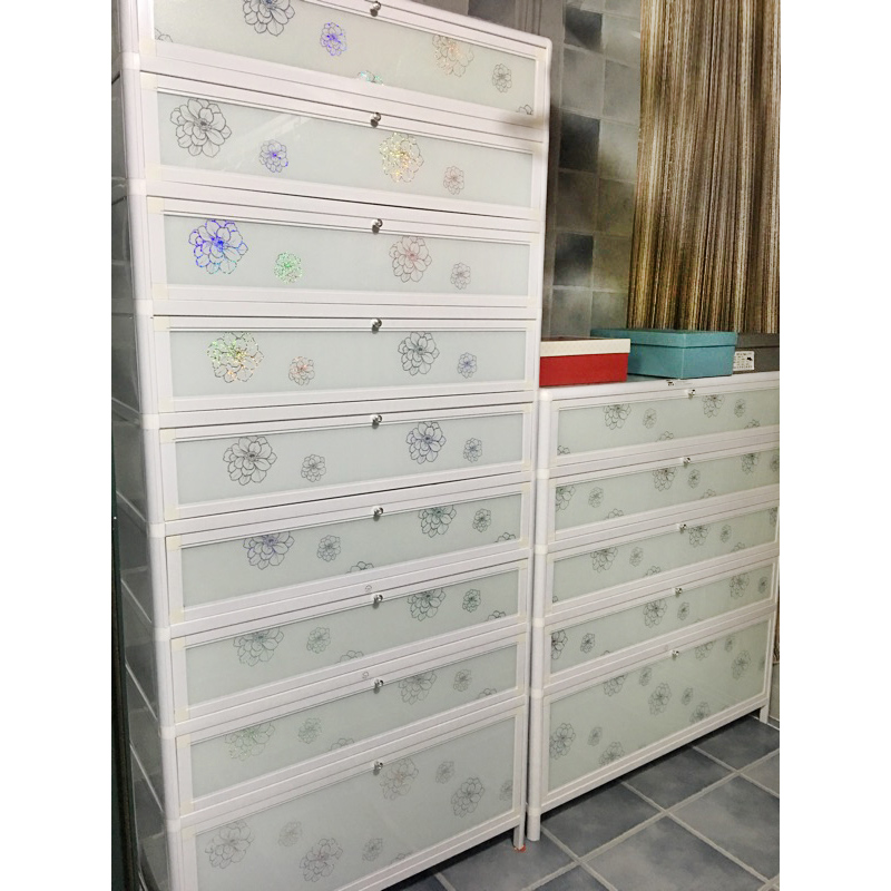 Committed To High Level Simple Assembly Aluminum Shoe Cabinet