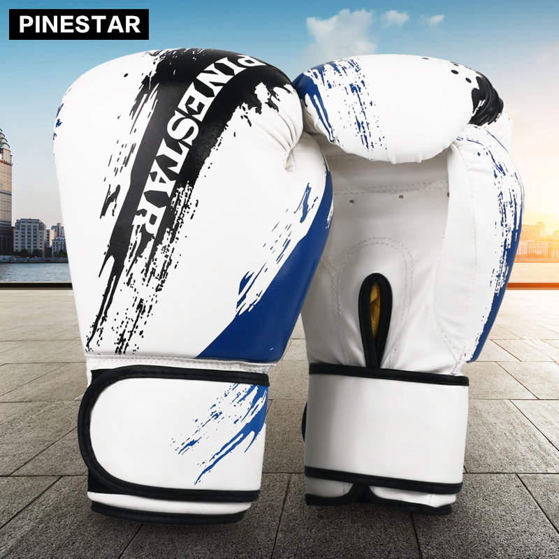 Pinetree new green Boxing professional Percussion Boxing Boxing Gloves for male and female adults Children training Scattered Gloves