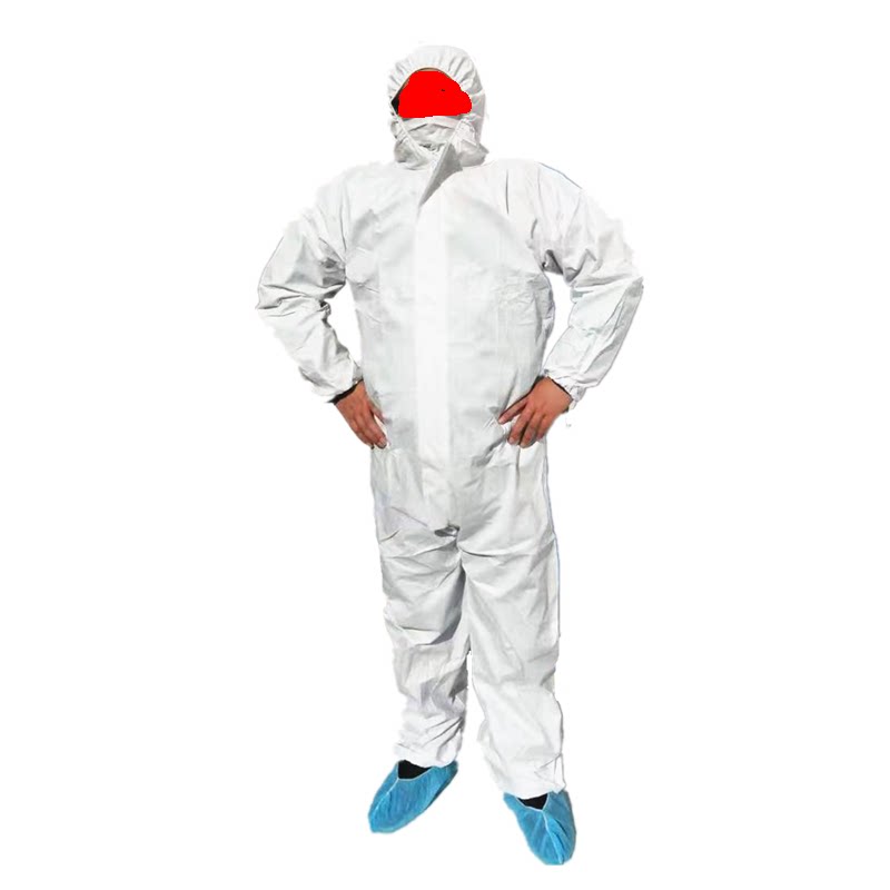 Protective clothing Isolation clothes all over the body Lianhood disposable adult children's travel by plane can be reused