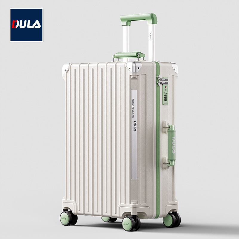 Dula New Luggage 20inch Carry-On Suitcase 24inch Pc Anti-Fall Trolley Case Multi-Functional Travel Suitcase Password Luggage