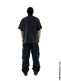 Unknownworld 23ss Techno Badge Boxy Tee / Techno Badge Print T -For