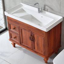  Floor-to-ceiling bathroom sink Balcony integrated laundry sink with washboard wash basin sink cabinet combination
