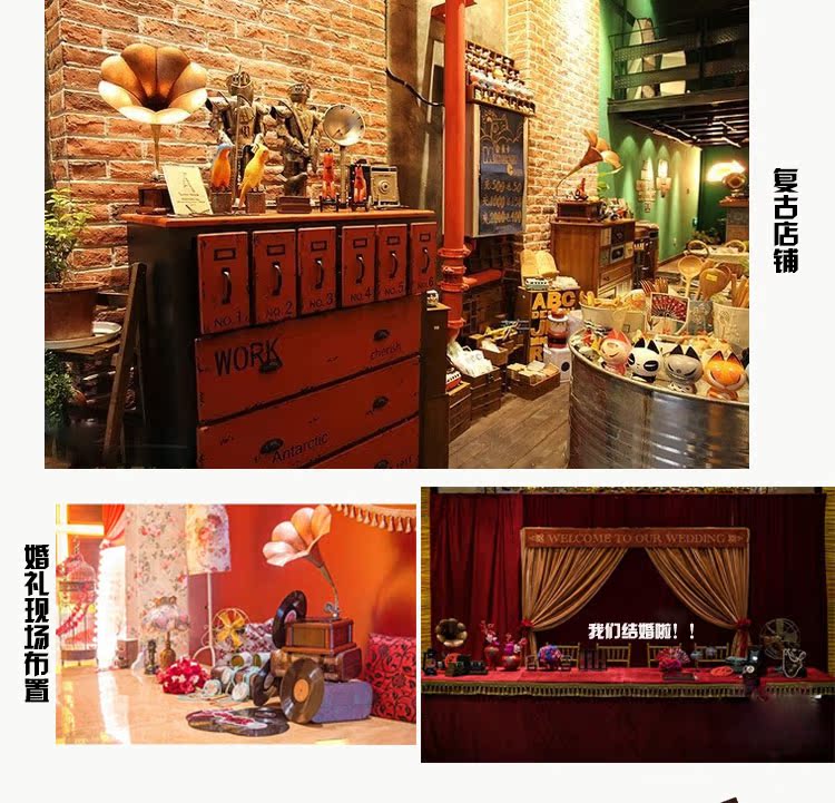 đầu đĩa than denon dp-1200	 Vintage vinyl phonograph ghi máy nghe nhạc mô hình châu Âu retro rèn sắt trang trí phim và đạo cụ nhiếp ảnh - Máy hát 	giá máy nghe nhạc đĩa than