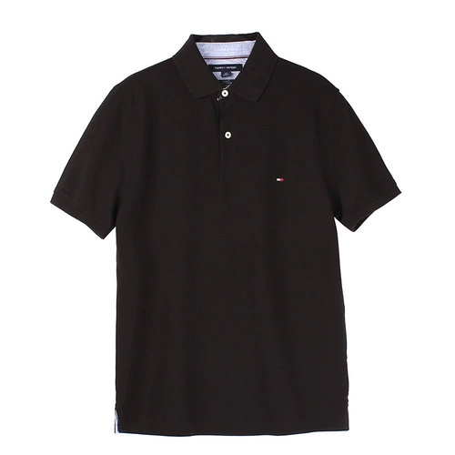 Tommy hilfiger, повседневная дышащая комфортная летняя футболка polo, короткий рукав, облегающий крой