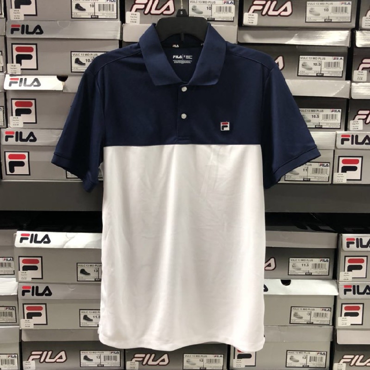 [United States Fila] Áo phông thể thao và giải trí POLO dành cho nam ao polo nam