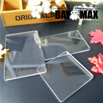 Uncle Wolf mud press plate Ultra-light clay soft clay acrylic mud rub plate Rub strip tablet novice big touch basic tools