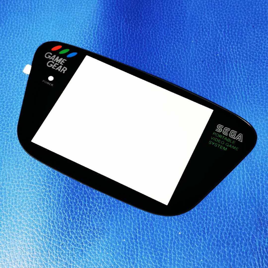 Sega GG glass sharp screen SEGA GAME GEAR handheld accessories glass outer screen high transparency and wear resistance