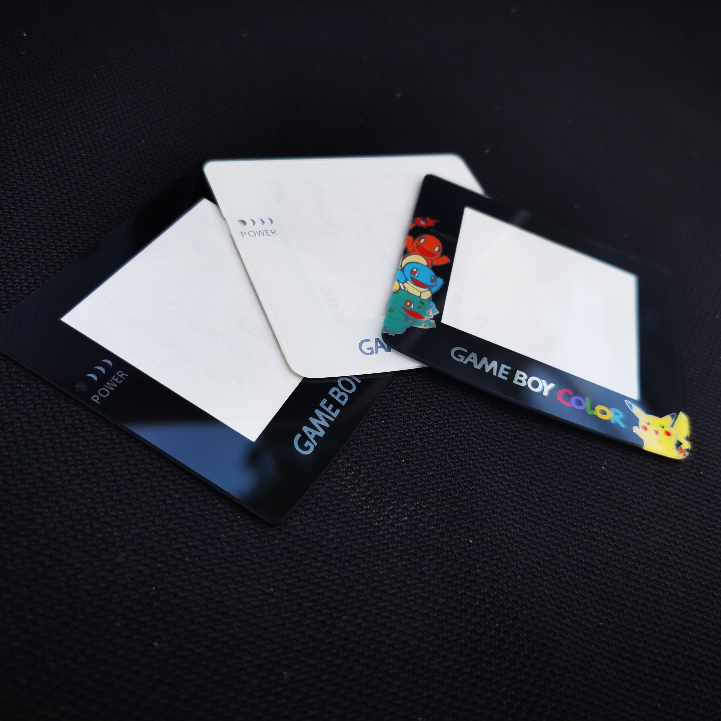 Nintendo GBC glass sharp screen GAMEBOY game console screen panel high-pass COLOR limited pattern