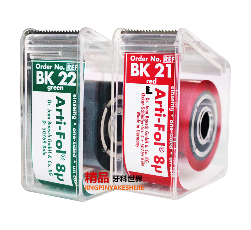 Dental Materials Bausch German Bausch Bite Paper Metal Film 8 Micron Bk21/22 Single and Double Sided