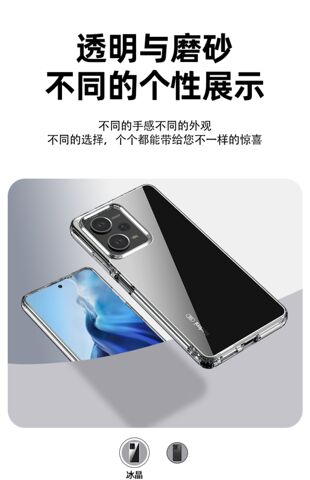 Transparent — Slim Fit Silicone TPU Note 12, Note 12 Pro, Note 12 Pro+ Phone Case