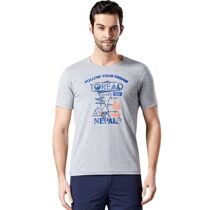 Pathfinder TOREAD outdoor spring and summer mens short-sleeved T-shirt stretch cotton self-driving travel series counter