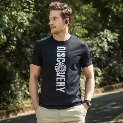 Discovery outdoor spring/summer men's short sleeve T-shirt quick-drying round neck sports comfortable breathable DX counter
