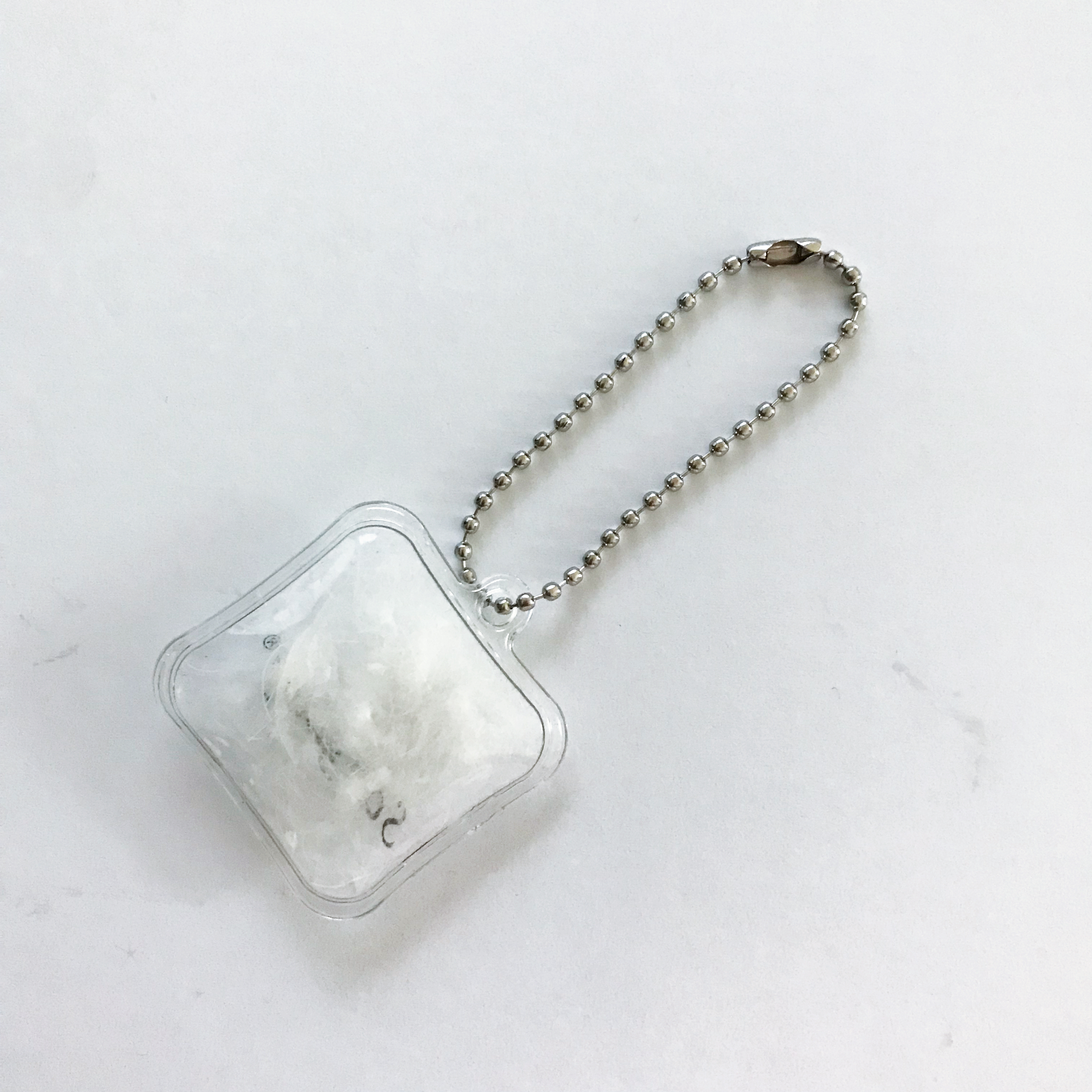 Down Bubble Label Tag Universal Chain Stainless Steel Chain Metal Ball Chain DIY Jewelry Accessories Key Chain