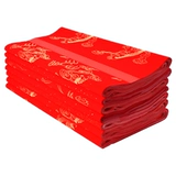 Четыре фута тысяч лет красной рисовой бумаги посыпают золото, горячее золото, кисть дракона, каллиграфия пустая пара весеннего куплета