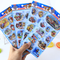 Genuine Wangs Dog Patrol Water Stickers Cartoon Stereo Water Filling Sticks Childrens Toys