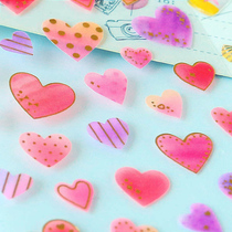 Small frescoed meritocratic watercolor hand-painted transparent bronzed hand tent Stickhand Stickler Stickler shell decoration upholstered waterproof