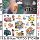 Cartoon anime nhân vật đồ chơi hình xăm sticker em bé hình xăm sticker cơ thể trẻ em vẽ hình xăm đồ chơi - Đồ chơi giáo dục sớm / robot