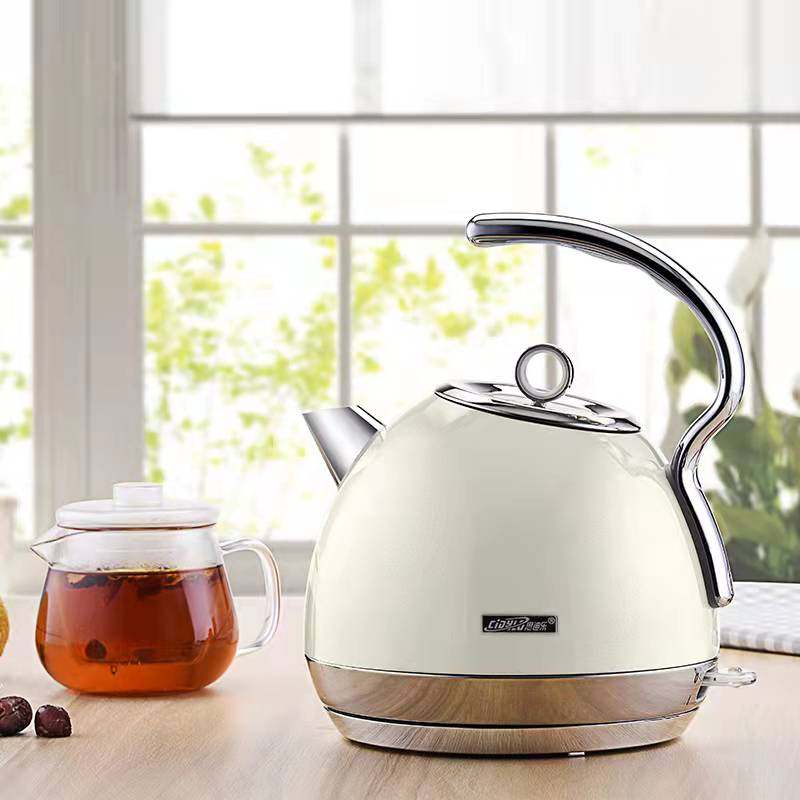 Cidylo Electric Kettle for Home Use, 304 Stainless Steel, Automatic Power-Off, Large Capacity, European Style Water Kettle