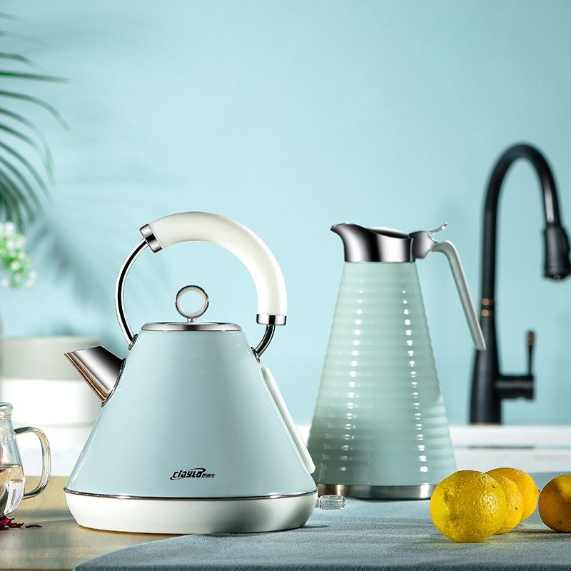 British Cidylo Electric Water Kettle European Retro Water Kettle Household 304 Stainless Steel Automatic Boiling Water Kettle