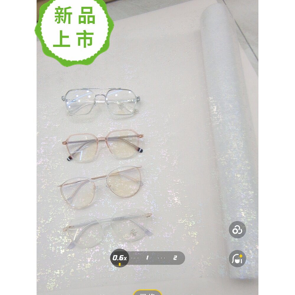 New see-through optical shop counter cloth display props shooting props background cloth decoration counter lining cloth whole roll