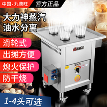 Breakfast shop steam bun oven commercial new integrated pure electric gas oil and water separation gas Guangdong fully automatic rice roll machine
