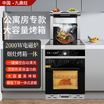 Integrated Stove for Home Use, Steam Oven, Disinfection Cabinet, All-In-One for Small Apartments, Integrated Stove for Rural Self-Built Homes, Built-In Induction Cooker