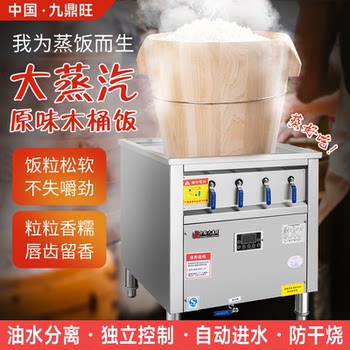 Electric Steamer, Commercial Gas Steam, New Gas Stall, Breakfast Shop, Steamed Buns, Oil and Water Separation, Small Steamed Buns Steamer