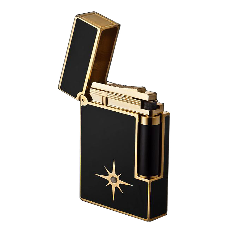 Imported Langsheng lighter original inflatable non-windproof lighter pure copper creative men's personality