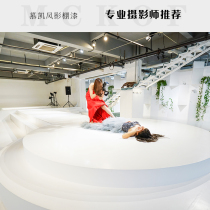 Pure white studio paint matte floor paint without shadow wall making wall paint ground paint cement indoor floor paint