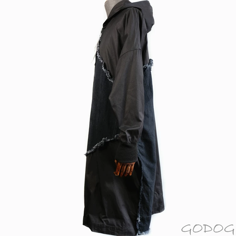 Домашняя точка по бренду Yohji Yamamoto, профильная пальто-подрыв, дизайн Yamamoto