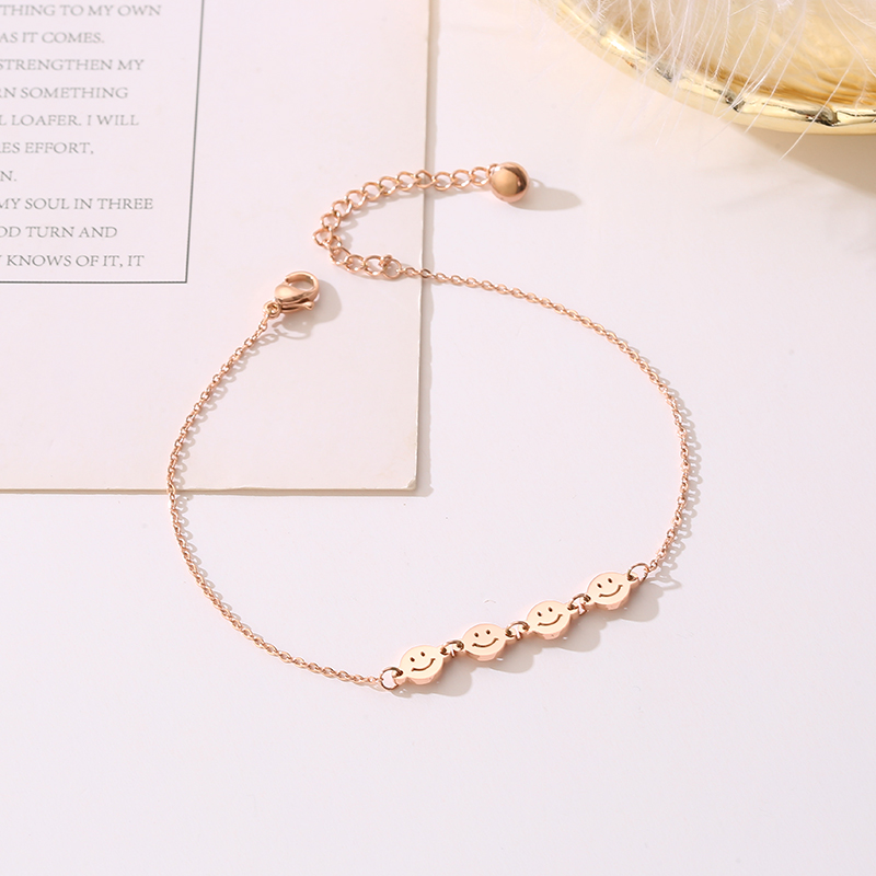 2019 mới không phai chuông thép titan vòng chân nữ mô hình phiên bản Hàn Quốc của sinh viên đơn giản Sen gợi cảm chân chuỗi mắt cá chân chuỗi - Vòng chân vòng chân nhảy múa