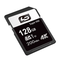 Hearse (LD) SD 128GB 200MB s UHS-I sing-core v60 memory card микро-однофазный компьютер высокой скорости