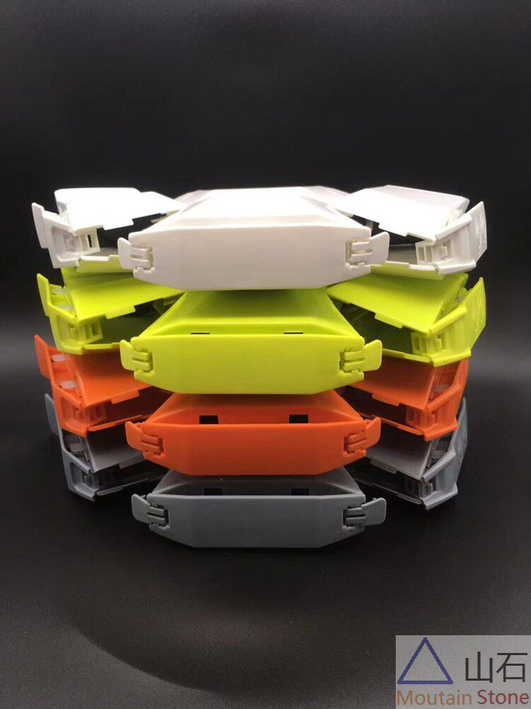 Foldable fluorescent reflective helmet hard hat national standard portable ground shock protection